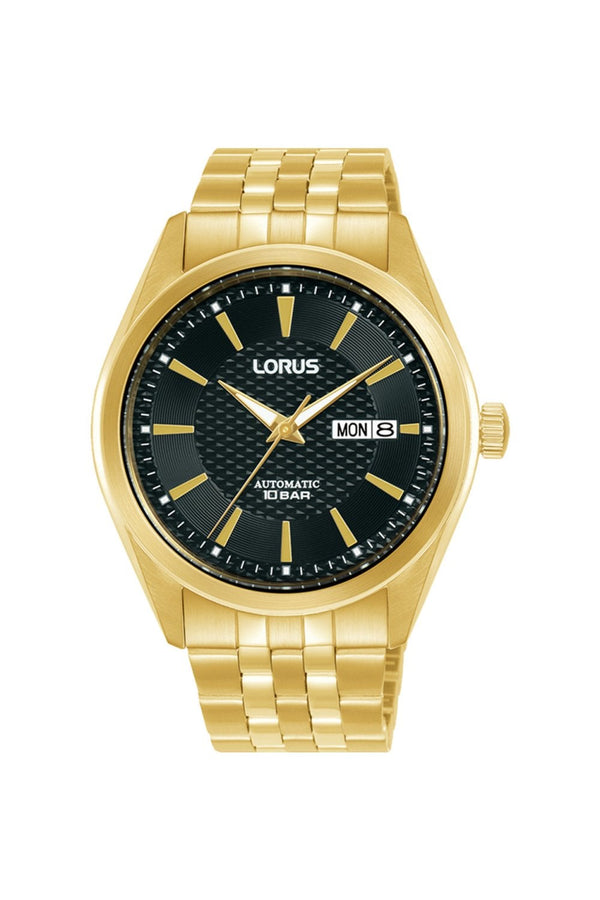 Lorus Sports Automatic 42mm Gold-Tone Stainless Steel Watch RL488BX9