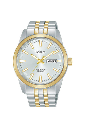 Lorus Two-Tone Automatic 42mm Stainless Steel Watch RL494BX9