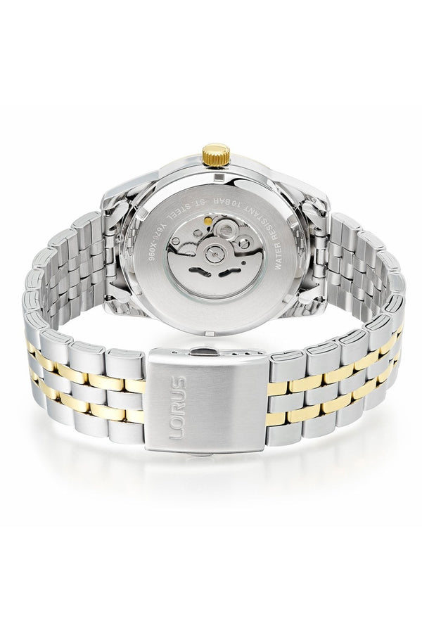 Lorus Two-Tone Automatic 42mm Stainless Steel Watch RL494BX9