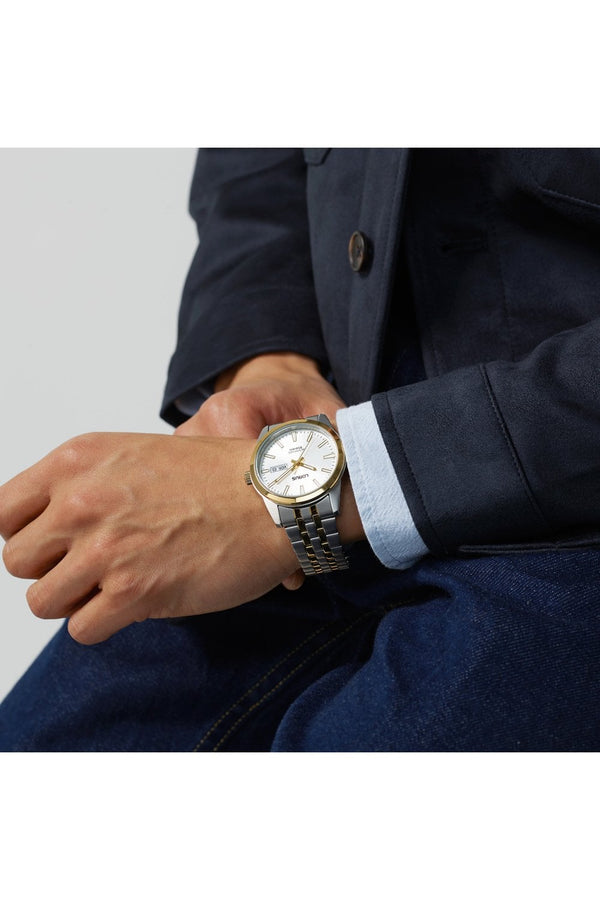 Lorus Two-Tone Automatic 42mm Stainless Steel Watch RL494BX9