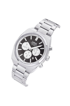 Lorus Sports Chronograph 43mm Stainless Steel Watch RT361KX9