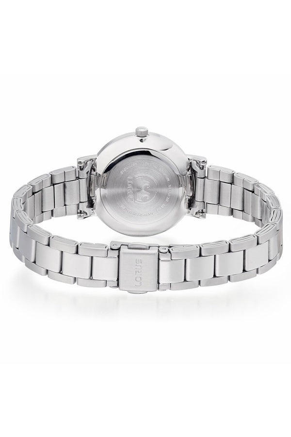 Lorus Ladies Solar Elegance 30mm Stainless Steel Watch RY523AX9
