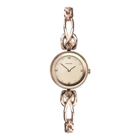 Sekonda Ladies Rose Gold-Plated 25mm Classic Watch 2676