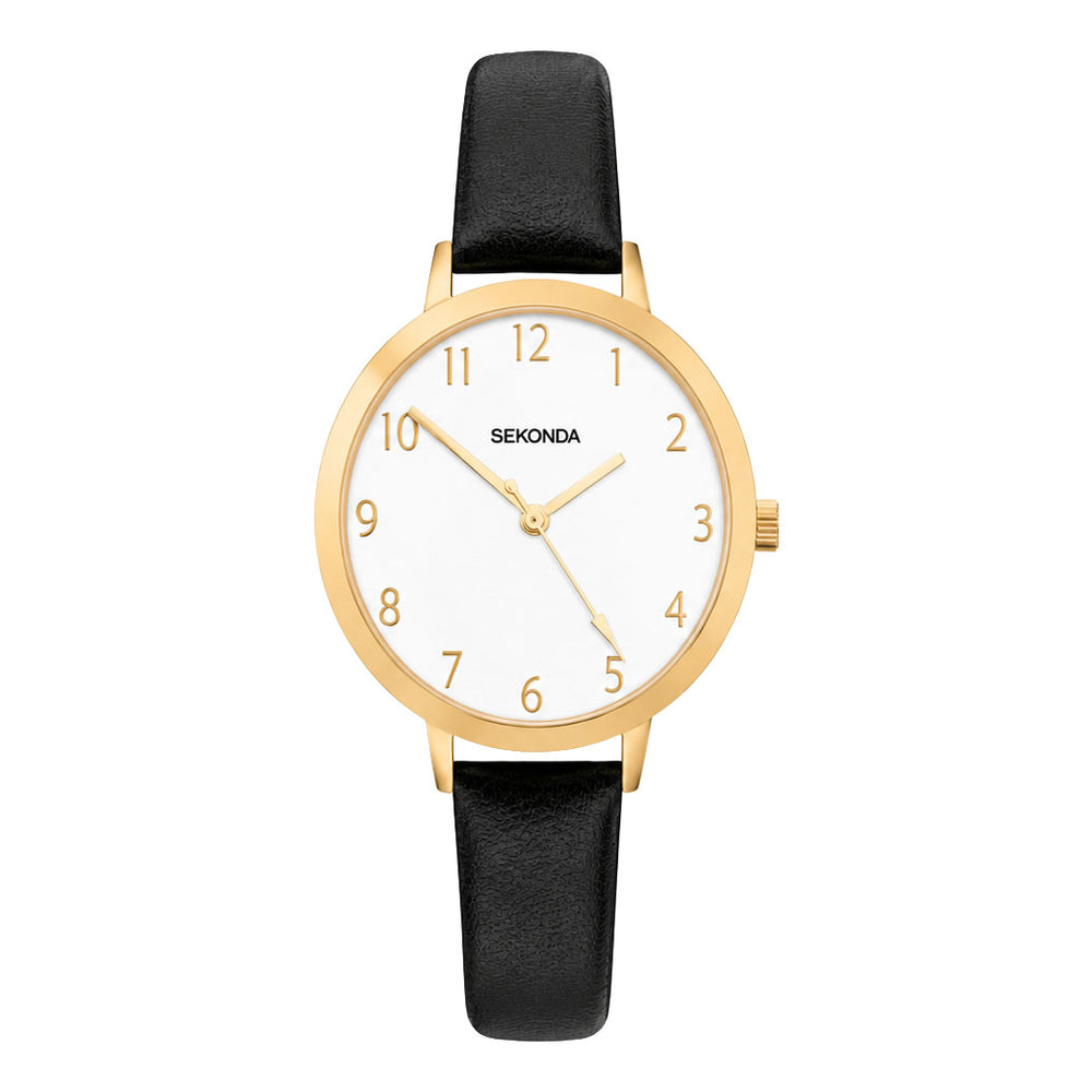 Seksy Ladies PVD Plated Stainless Steel Quartz Watch Primary View