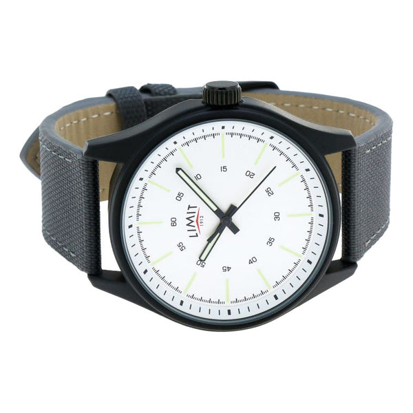 Limit Gents White Quartz Watch Additional View