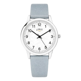 Limit Ladies Silver Case Mother Of Pearl Dial Watch 60009