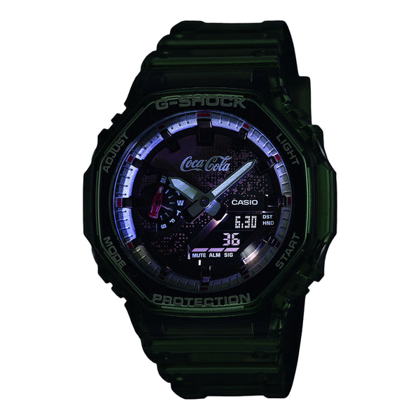 Casio G-Shock Coca-Cola® Collaboration Model GA-2100CC-3AER