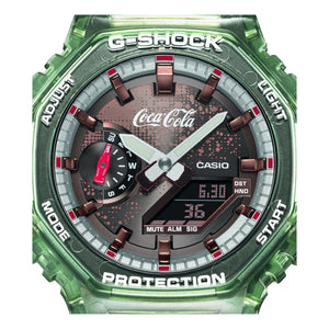 Casio G-Shock Coca-Cola® Collaboration Model GA-2100CC-3AER