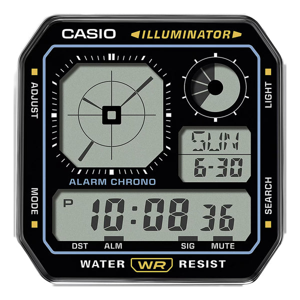Casio Gents Stainless Steel Wristwatch Additional View