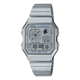 Casio Vintage 34mm Retro Digital Watch A130WE-7AEF