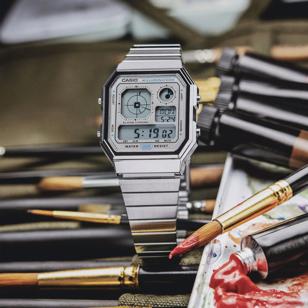 Casio Unisex Stainless Steel Quartz Watch Additional View