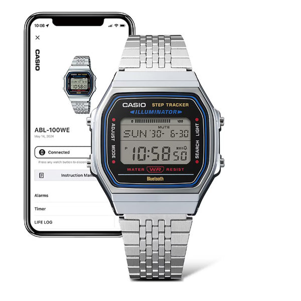 Casio Gents Stainless Steel Wristwatch Additional View