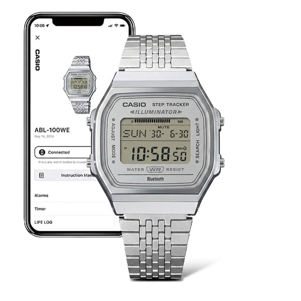 Casio Gents Stainless Steel Wristwatch Additional View
