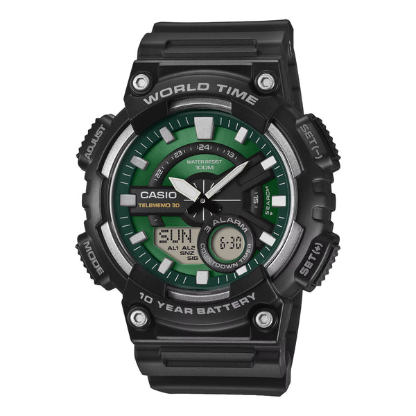 Casio Gents Resin Quartz Watch Primary View