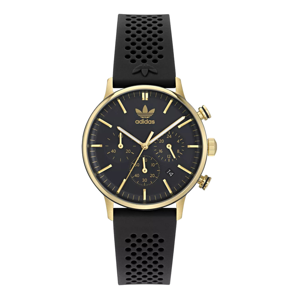 Adidas Gents Gold Tone Stainless Steel Quartz Watch Primary View