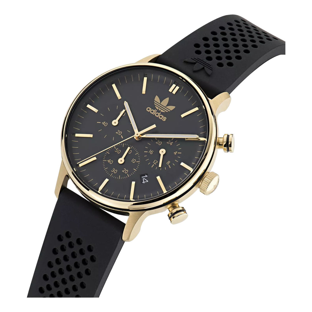 Adidas Gents Gold Tone Stainless Steel Quartz Watch Primary View