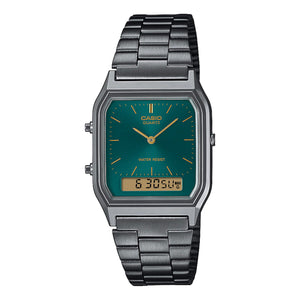 Casio Gents Ion Coated Stainless Steel Wristwatch Primary View