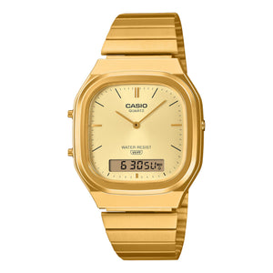 Casio Unisex PVD Plated Stainless Steel Quartz Watch Primary View
