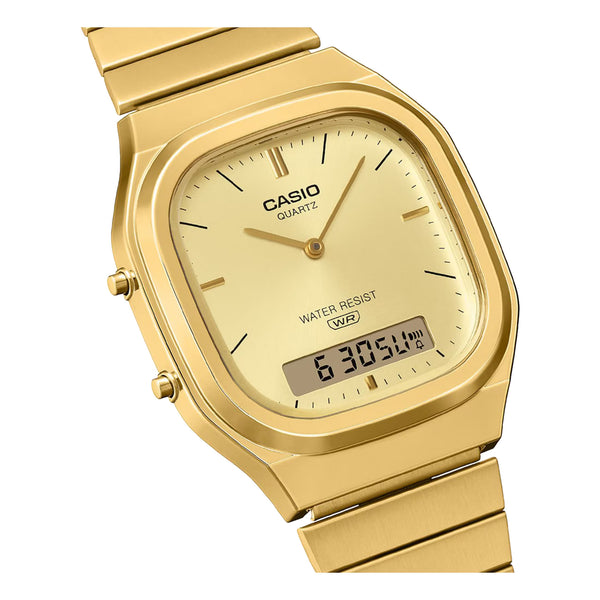 Casio Unisex PVD Plated Stainless Steel Quartz Watch Additional View