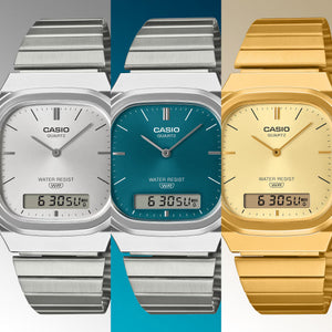 Casio Unisex Silver Quartz Watch Additional View