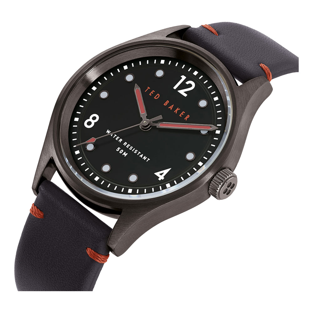 Ted Baker Gents Ion Coated Stainless Steel Quartz Watch Primary View