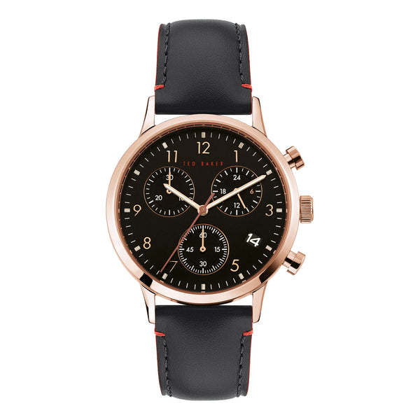 Ted Baker Gents PVD Plated Stainless Steel Quartz Watch Primary View