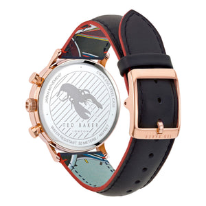 Ted Baker Gents Black Quartz Watch Additional View