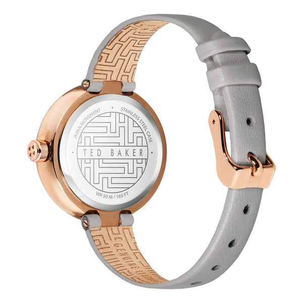 Ted Baker Ladies Rose Gold PVD Plated Stainless Steel Wristwatch Secondary View