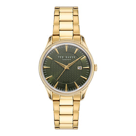 Ted Baker Leytonn Gents 40mm 5ATM Green Dial Watch BKPLTS403