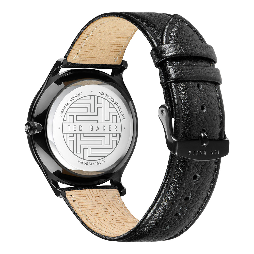 Ted Baker Gents Ion Coated Stainless Steel Quartz Watch Primary View