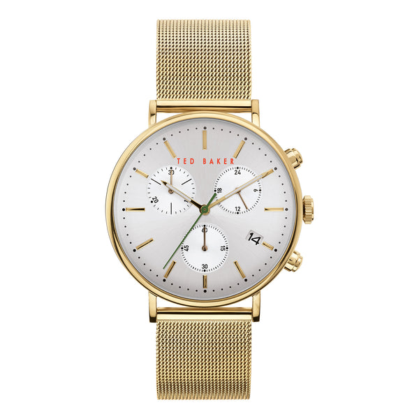 Ted Baker Gents PVD Plated Stainless Steel Quartz Watch Primary View