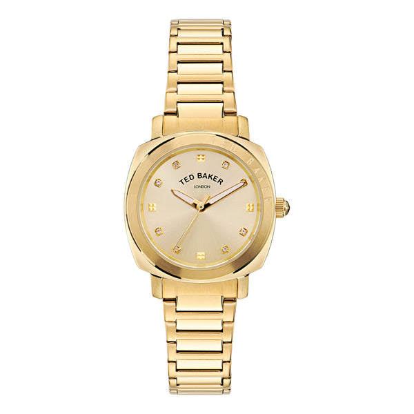 Ted Baker Ladies PVD Plated Stainless Steel Quartz Watch Primary View