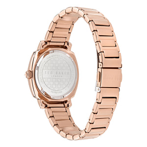 Ted Baker Ladies Rose Gold PVD Plated Stainless Steel Quartz Watch Additional View