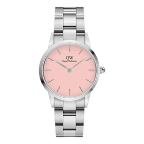 Daniel Wellington Iconic Link Arctic Ladies Silver 28mm Watch DW00100534