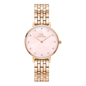 Daniel Wellington Ladies Rose Gold-Tone Stainless Steel Quartz Watch Primary View
