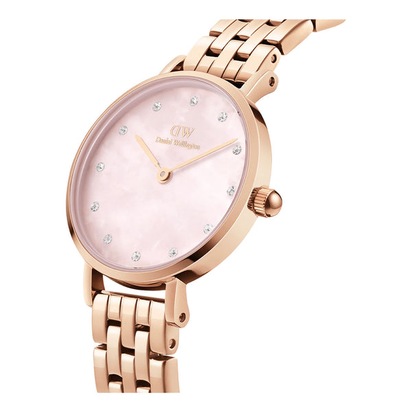 Daniel Wellington Ladies Rose Gold-Tone Stainless Steel Wristwatch Secondary View