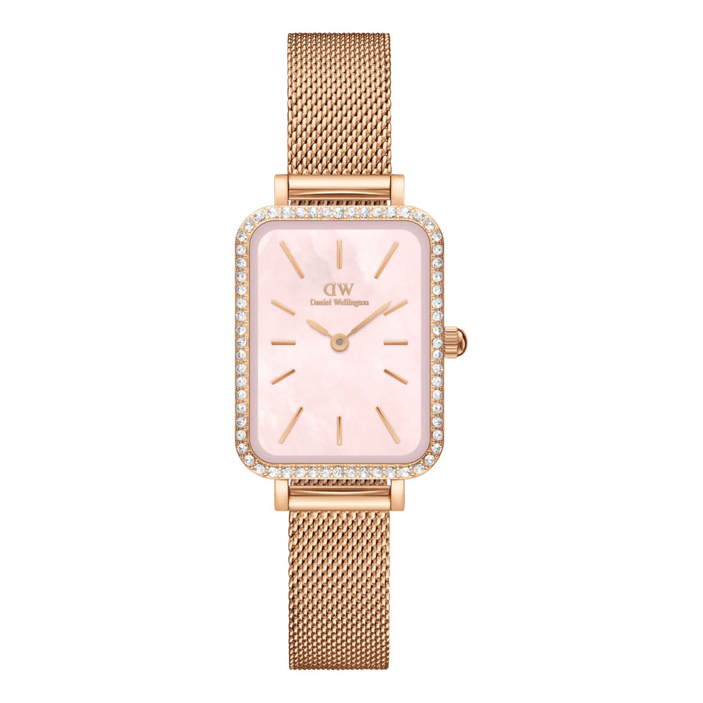Daniel Wellington Ladies Rose Gold-Tone Stainless Steel Quartz Watch Primary View