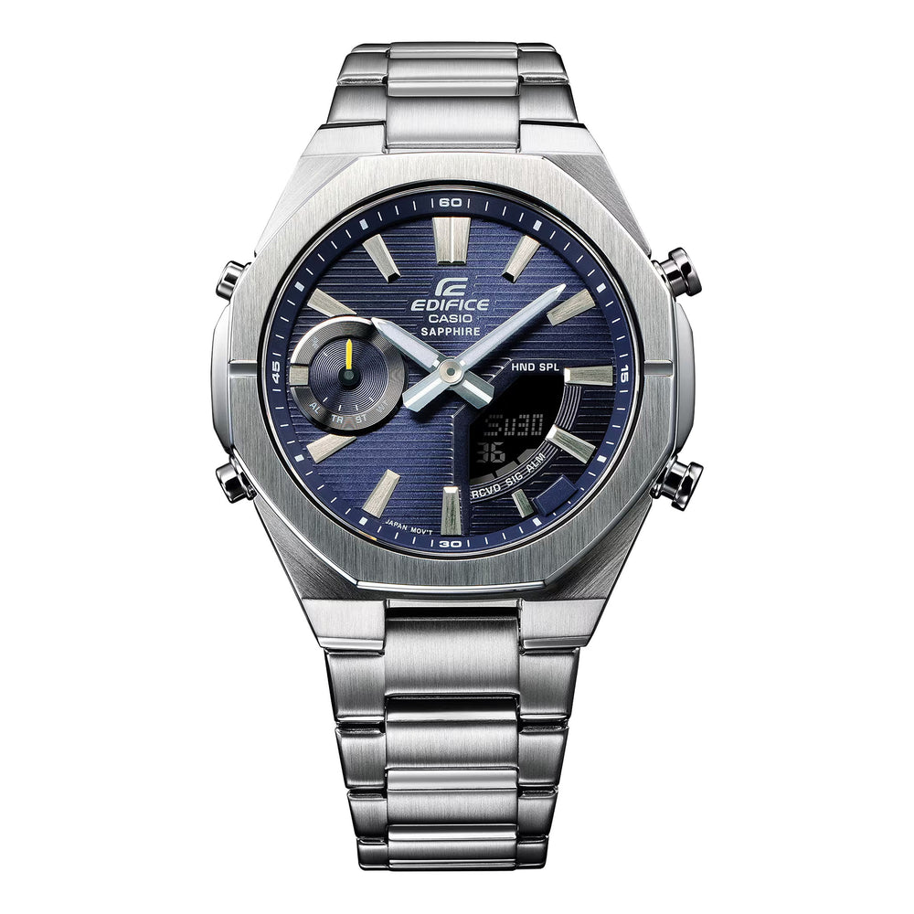Casio Gents Stainless Steel Solar Watch Primary View