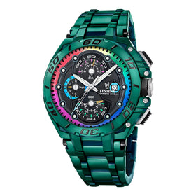 Festina Gents Chrono Bike Special Edition Green 46mm Stainless Steel Sports Watch F20760-1