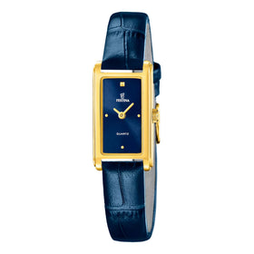 Festina Ladies Blue Mademoiselle 17mm PVD Plated Stainless Steel Dress Watch F20770-4