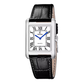 Festina Gents Grey On The Square 30mm Stainless Steel Dress Watch F20771-1