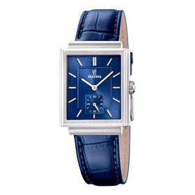 Festina Gents Blue On The Square 29mm Stainless Steel Dress Watch F20775-3