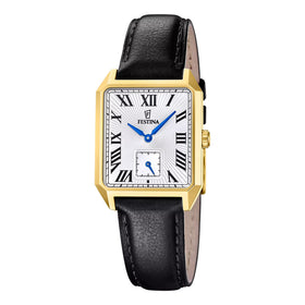 Festina Gents Silver On The Square 29mm PVD Plated Stainless Steel Dress Watch F20780-1