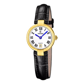 Festina Ladies Silver Mademoiselle 26mm PVD Plated Stainless Steel Dress Watch F20783-1