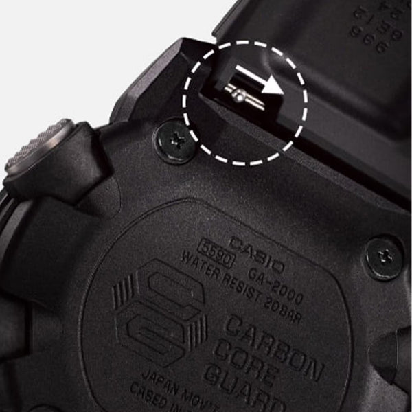 Casio Gents Resin Wristwatch Additional View