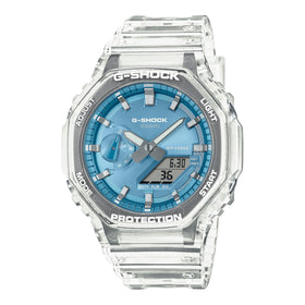 Casio Gents Metallic Dial Series Sky Blue G-Shock Watch GA-2100BM-7A2ER