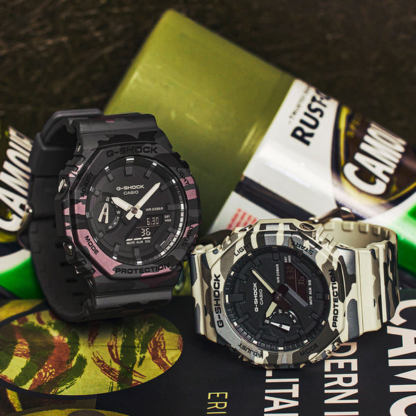 Casio Gents Camouflage Wristwatch Additional View