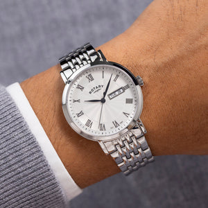 Rotary Gents Stainless Steel Watches Additional View