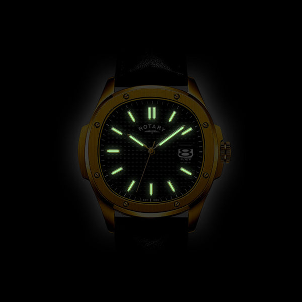 Rotary Gents Leather Watches Additional View