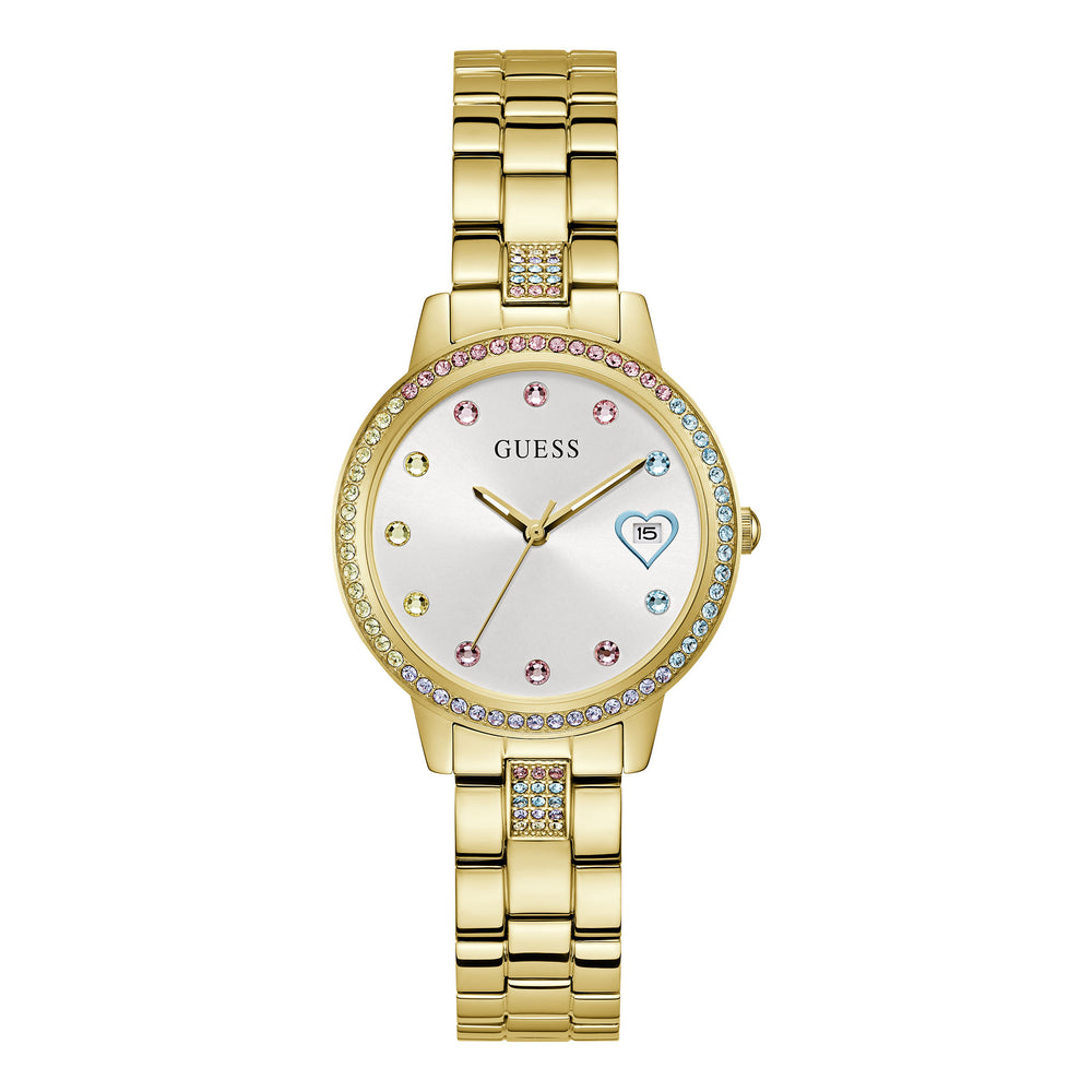 Guess Ladies Gold-Tone Stainless Steel Quartz Watch Primary View